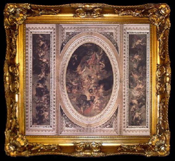 framed  Peter Paul Rubens The Apotheosis of James I (mk25), ta009-2
