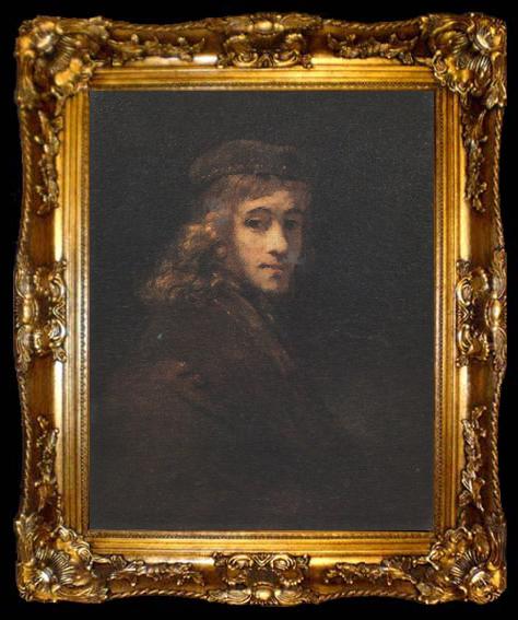 framed  REMBRANDT Harmenszoon van Rijn Titus (mk33), ta009-2
