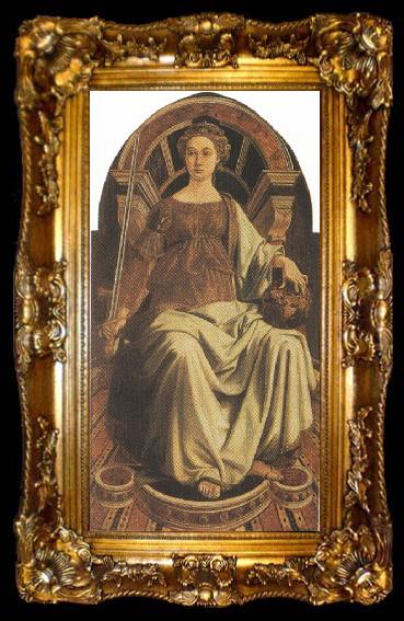 framed  Sandro Botticelli Piero del Pollaiolo Justice (mk36), ta009-2