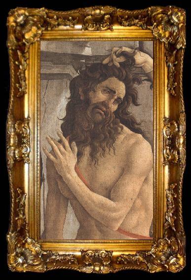 framed  Sandro Botticelli Details of Pallas and the Centaur (mk36), ta009-2