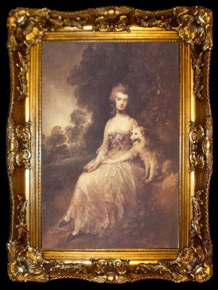 framed  Thomas Gainsborough Mrs Mary Robinson (mk25, ta009-2