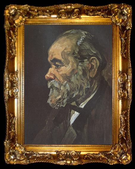 framed  Vincent Van Gogh Portrait of an old man with Beard (nn04), ta009-2