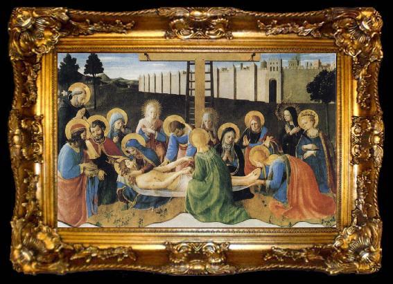 framed  Fra Angelico The Lamentation of Christ, ta009-2