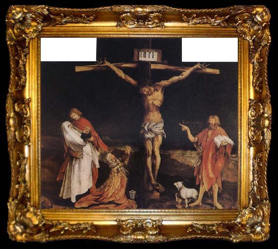 framed  Grunewald, Matthias Crucifixion, ta009-2