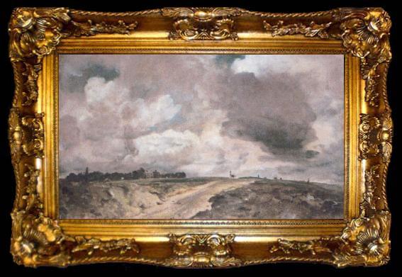framed  John Constable Road to The Spaniards, ta009-2