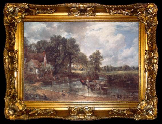 framed  John Constable The hay wain, ta009-2
