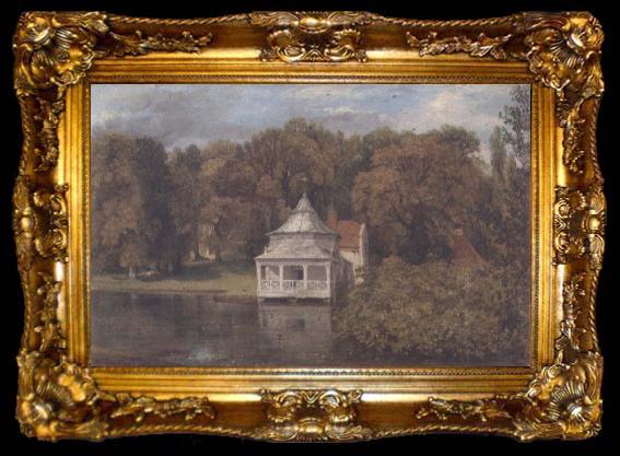 framed  John Constable The Quarters