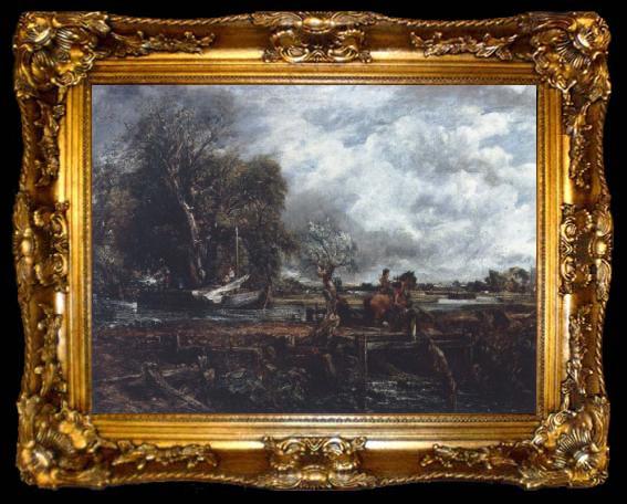 framed  John Constable The leaping horse, ta009-2