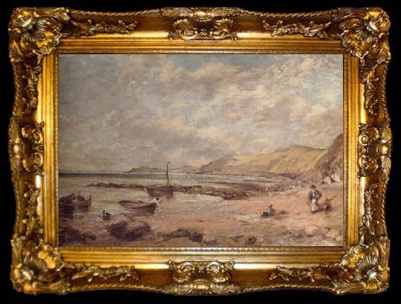 framed  John Constable Osmington Bay, ta009-2