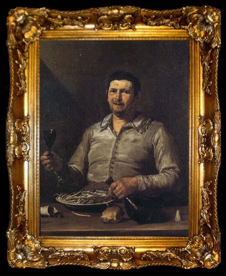 framed  Jusepe de Ribera Sense of Taste, ta009-2