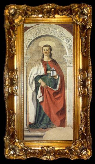 framed  Piero della Francesca Mary Magdalene, ta009-2