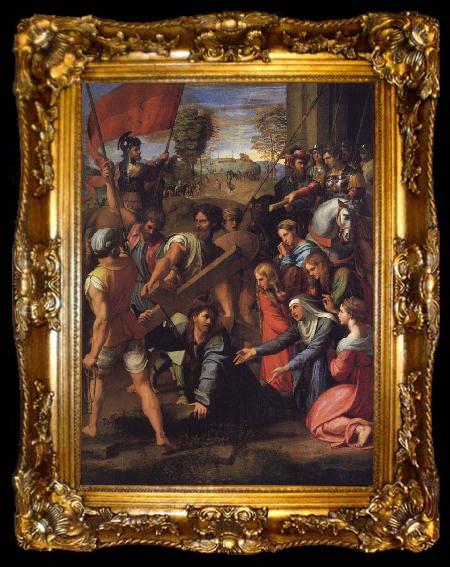 framed  Raphael Christ on the Road to Calvary, ta009-2