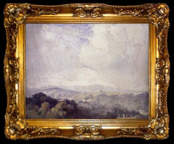framed  Tom roberts Harrow Hill, ta009-2