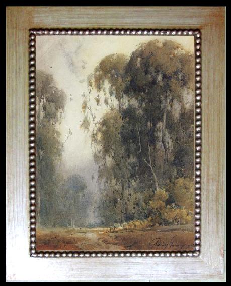 framed  unknow artist Eucalyptus Trees, Ta081