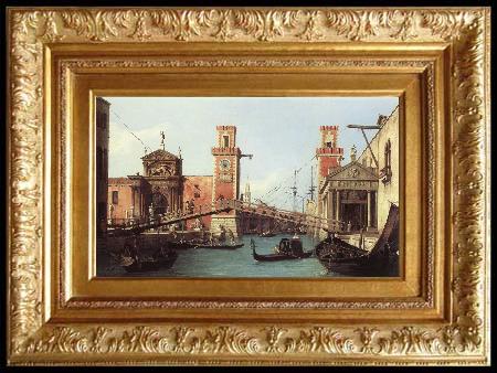 framed  Canaletto Il Ponte dell